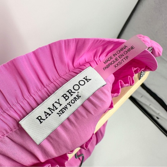 Ramy Brook Hot Pink Strapless Jumpsuit Women XXS - Picture 5 of 6